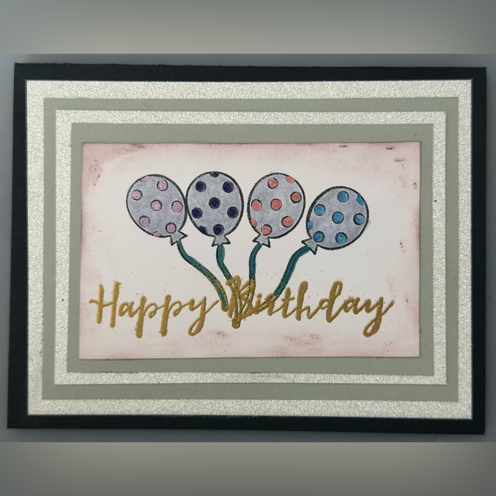 2. The Artistic Birthday Card